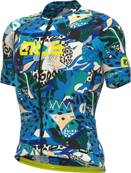 ALE' Maglia ciclismo  PR-R KENYA azzurro