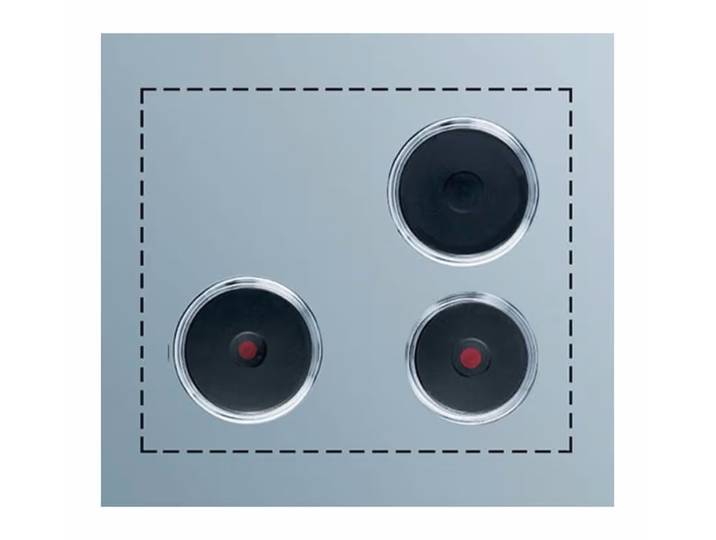 Electrolux PS+B302 +Befestigungsset 14/18/18 cm Plattensatz – Kochmulde/Gusskochplatten