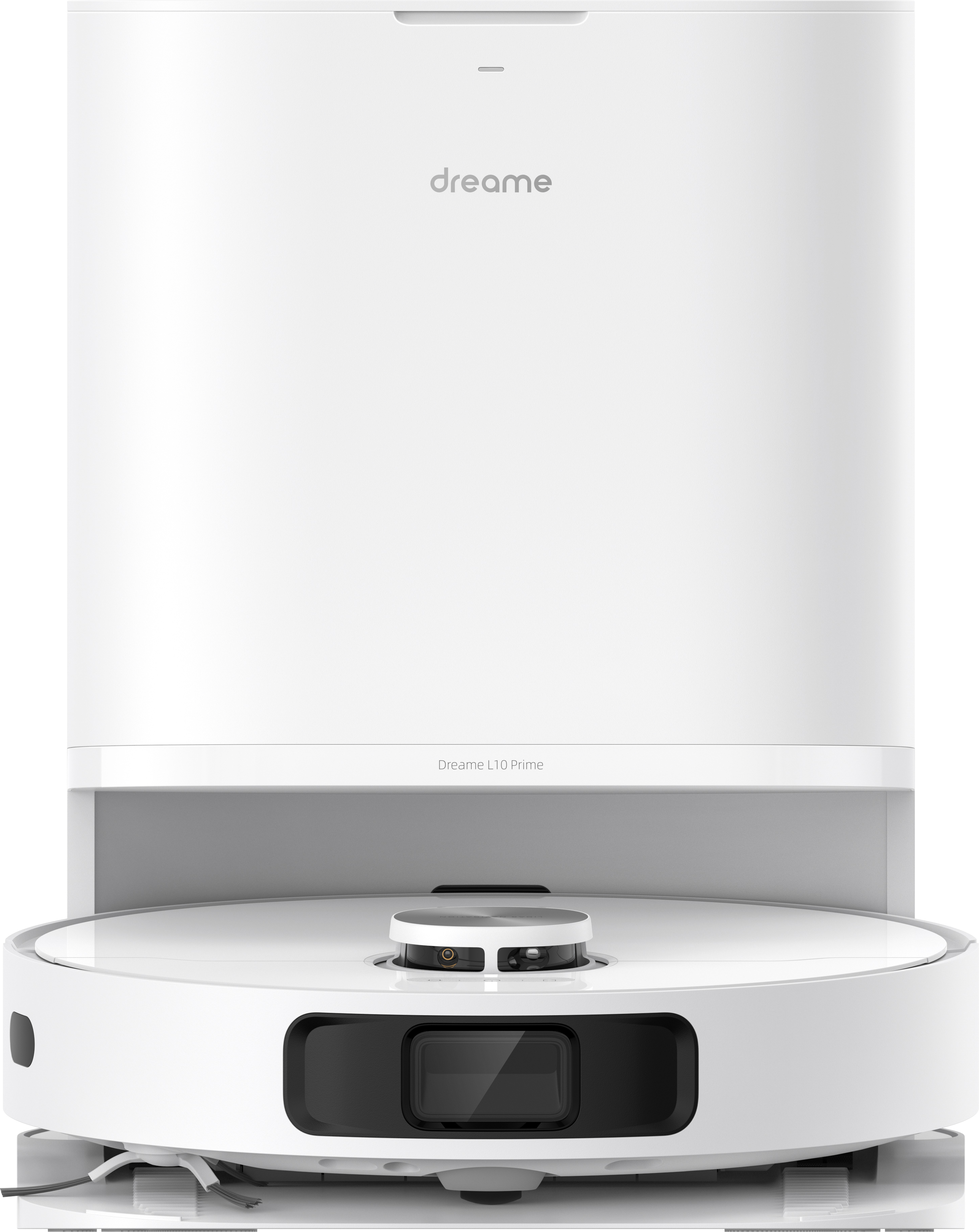 Dreame L10 Prime staubsauger roboter mit wischfunktion,selbstreinigendem Wischmopp,LDS-Navigation,4000 Pa Saugleistung, selbstreinigend, Weiß