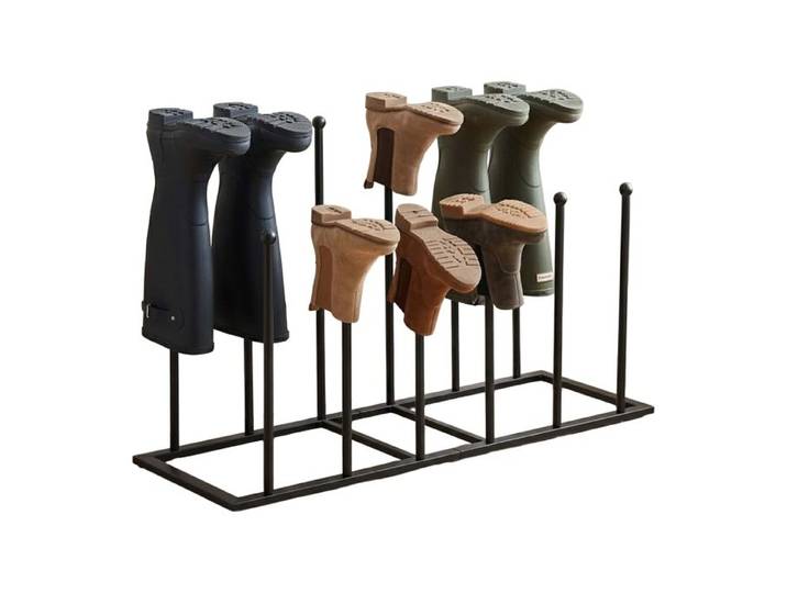 Relaxdays Porte-bottes métal