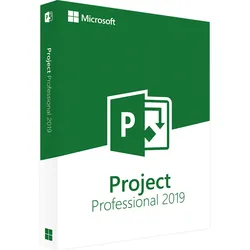 Microsoft Project 2019 Professional | Windows | 1 PC | Sofortdownload | ESD