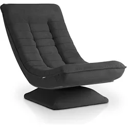 Relaxsessel Korsika mit Cord - Grau