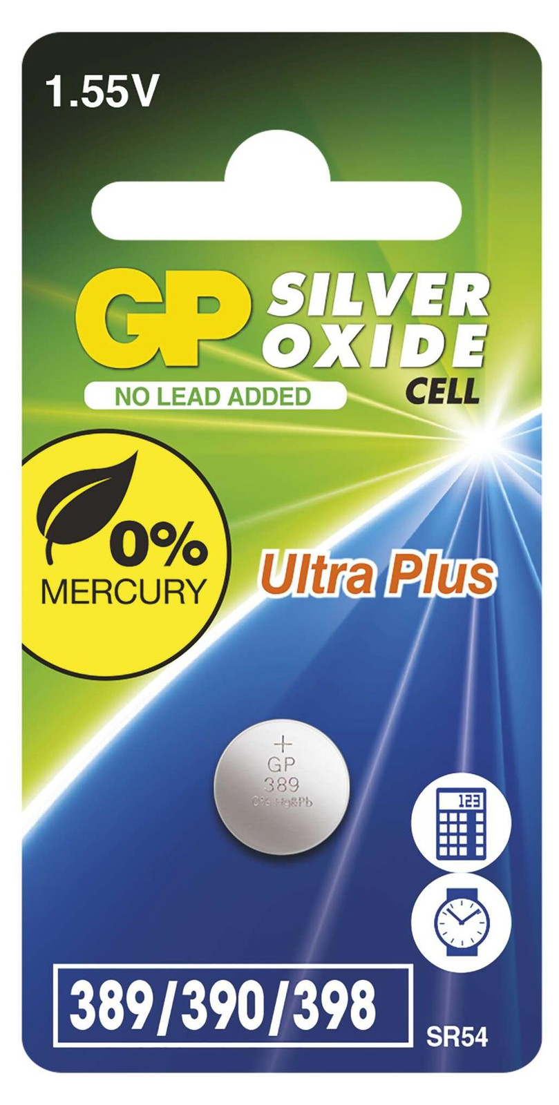 GP Knopfzelle SR1130W 1,55 V