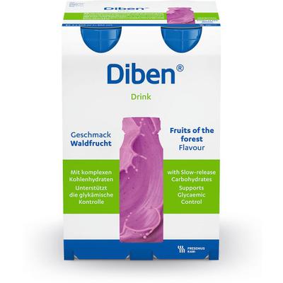 Diben Drink Waldfrucht 1.5 kcal/ml Trinkflasche 4x200 ml Flüssigkeit