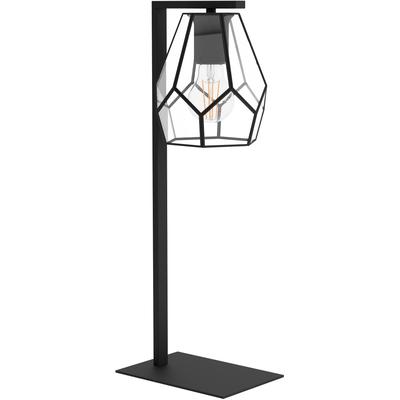 EGLO Tischleuchte "MARDYKE", schwarz, H: 50,5cm, 1 Stk., Leuchten, Tischleuchte in schwarz aus Stahl - exkl. E27 - 40W, Tischleuchte