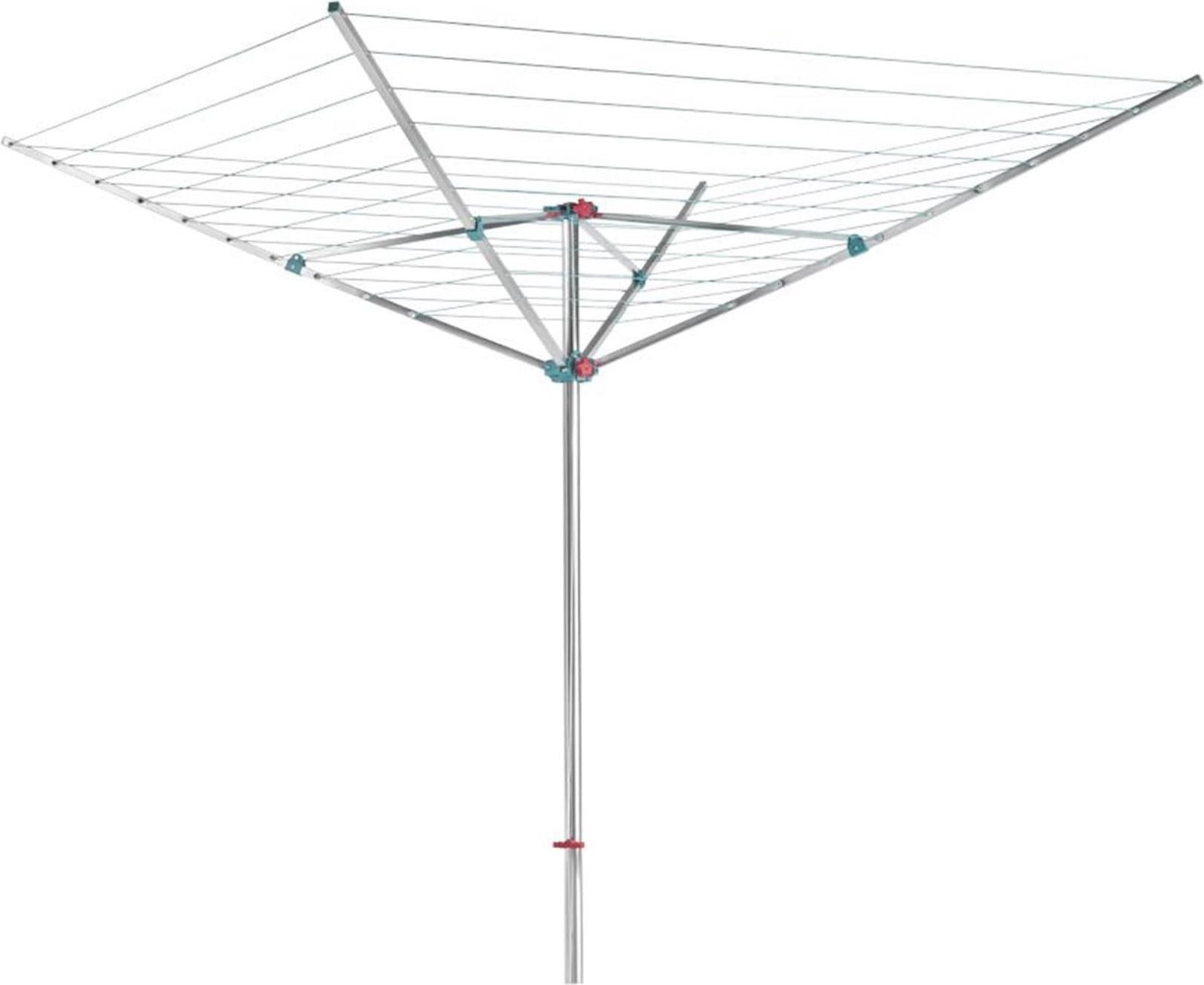 Tomado-Metaltex Meteor droogmolen met voet, 60 meter, aluminium
