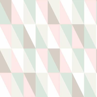 Chesapeake Inez Pastel Geometric Wallpaper - 20.9 x 396 x 0.025