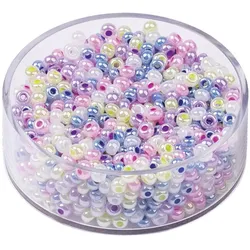 6x Knorr Prandell Rocailles 2,5mm bunt gemischt pastell VE=17g