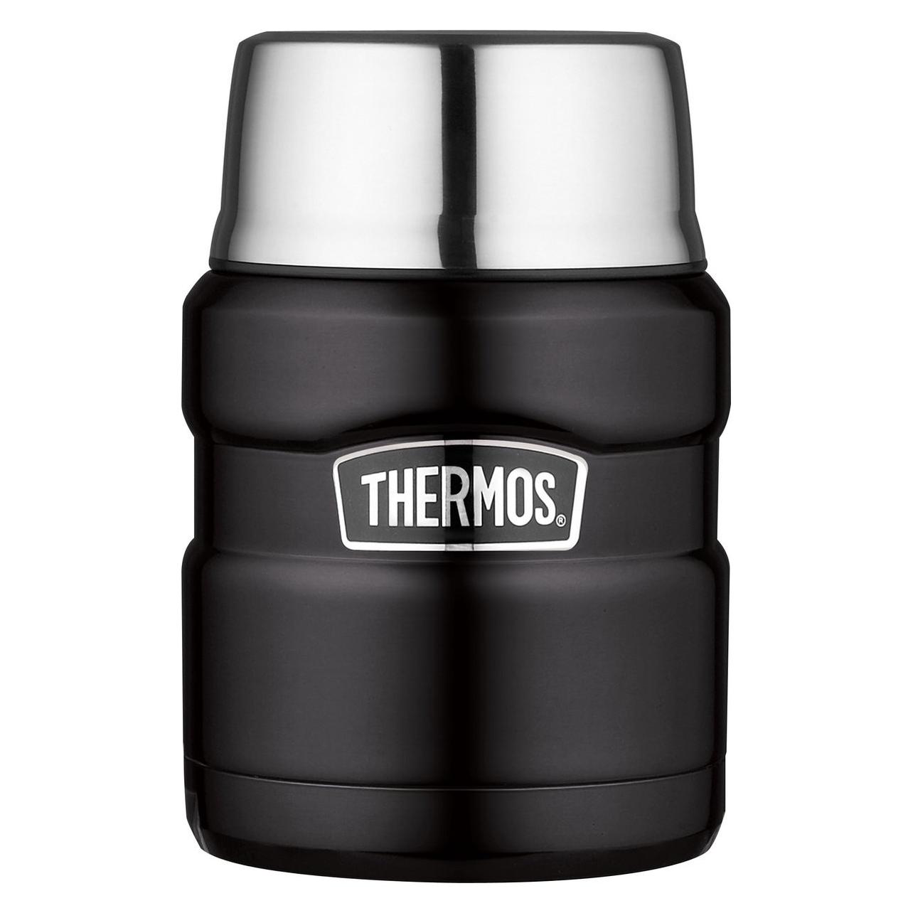 Thermos King voedseldrager - 47 cl - Mat zwart (37005654)