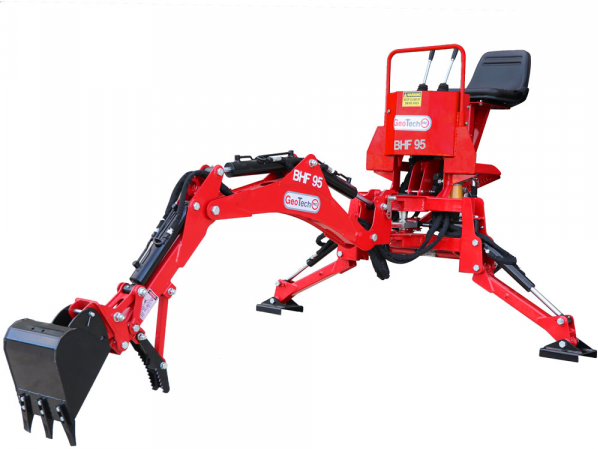 GeoTech Pro BHF 95 - Heckbagger für Traktor - fest