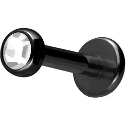 Titan Labret mit Innengewinde KRISTALLDISC
