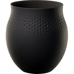 Perle Manufacture Collier Noir Vase 16,5 cm