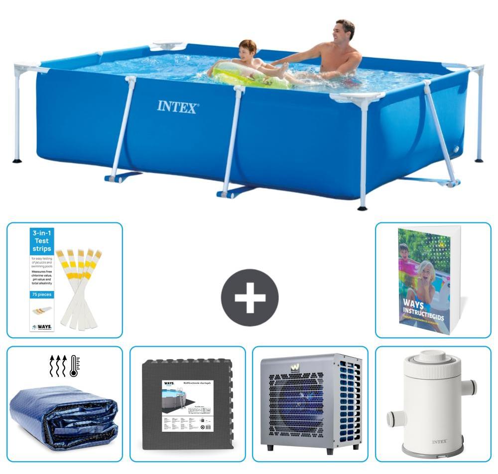 Rechteckiger Frame Pool - 260x160x65 cm - 5-teilig S16