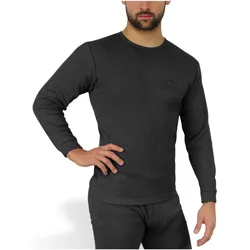 Normani, Herren, Funktionsshirt, 3er Pack Thermohemd Ski Unterwäsche (XXL), Grau, XXL