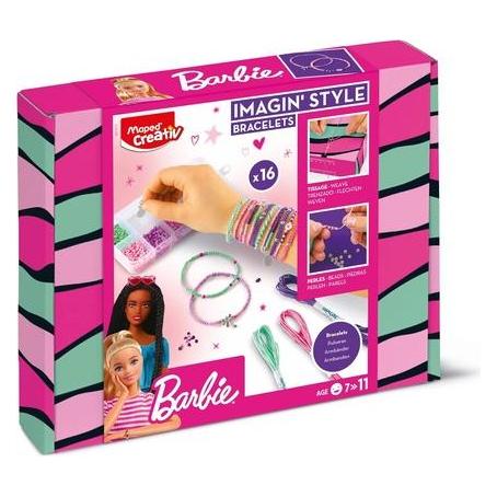 Maped Schmuck-Basteln-Set Barbie mehrfarbig (907472)