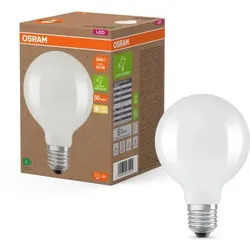 OSRAM E27 STAR Globe 95 besonders effiziente LED Kugellampe 3,8W wie 60W 2700K warmweißes Licht