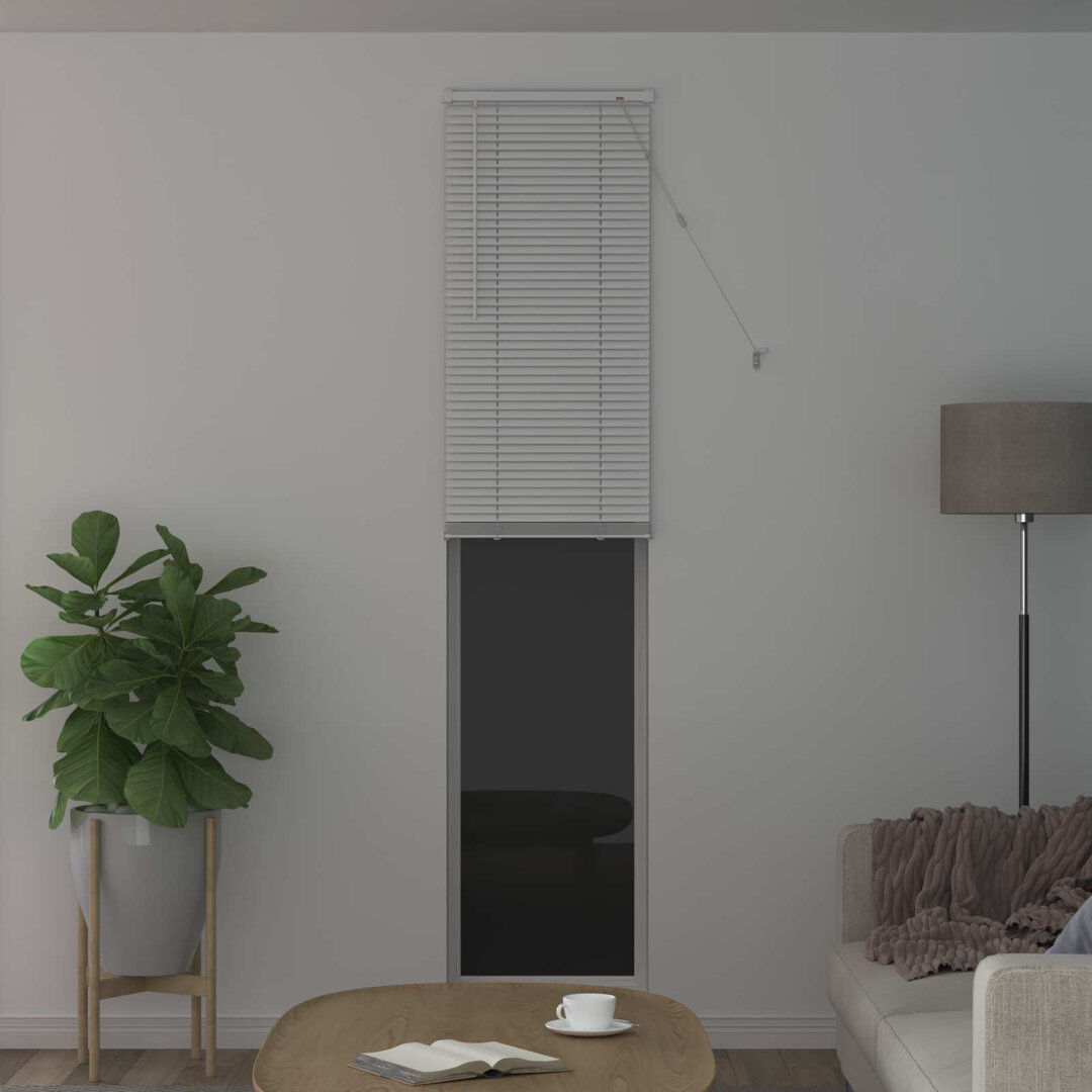 Metro Horizontal/Venetian blind White 40cm W X 213cm L