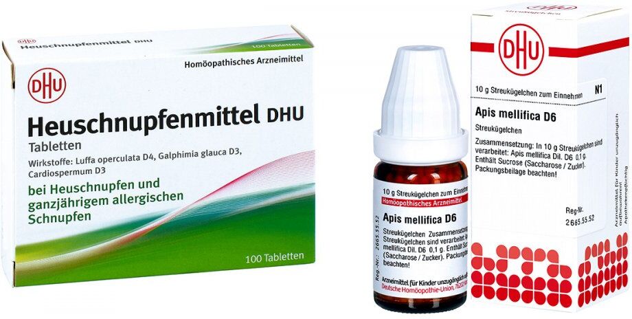 Heuschnupfenmittel DHU - Apis Mellifica D6 Globuli