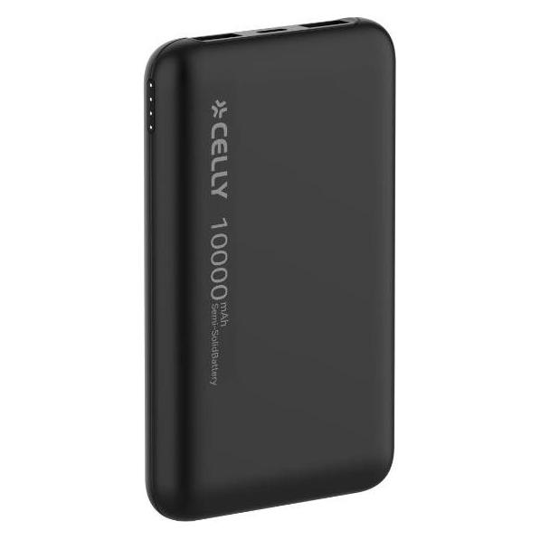 Celly POWERBANK SSB 10000MAH SCHWARZ (10000 mAh) (PBSSB10000BK)