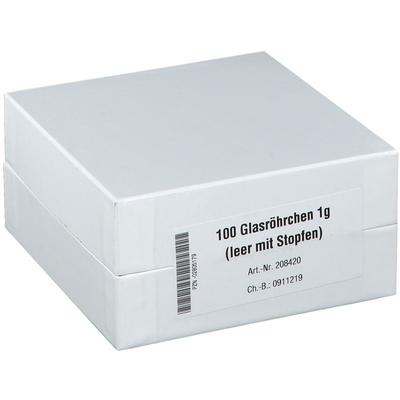 Glasröhrchen f.Taschenapotheke 100 St Sonstige