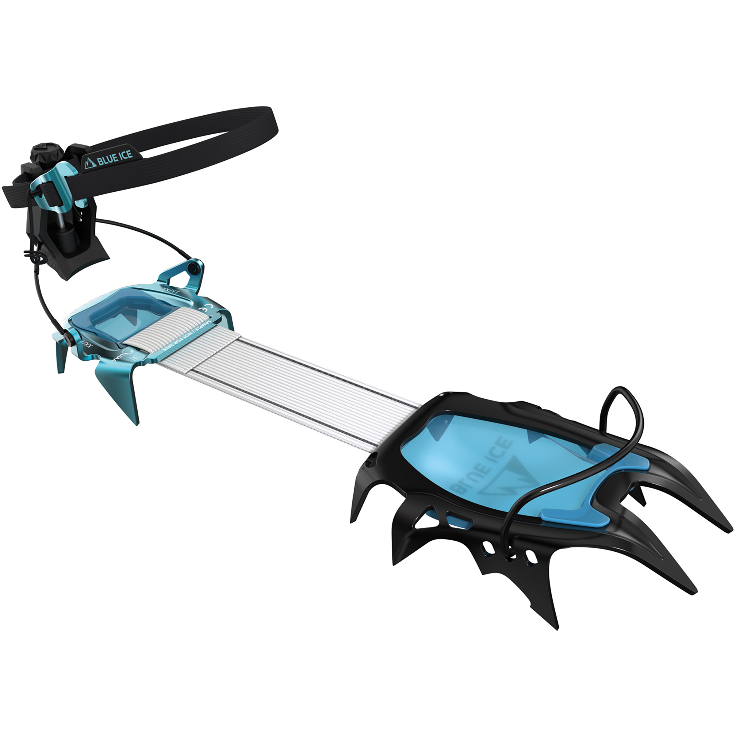 Blue Ice Harfang Alpine Hybrid Steigeisen Steigeisen blau Größe EU 34-47 Skitour