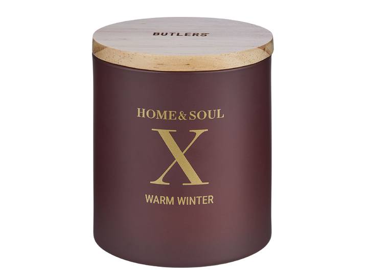 Bougie parfumée HOME&SOUL Warm Winter 9cm