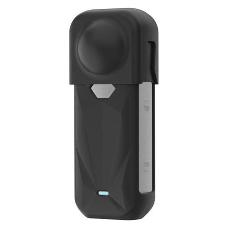 Puluz silicone protective case with lens cover for Insta360 X5 (black) (PU757B)