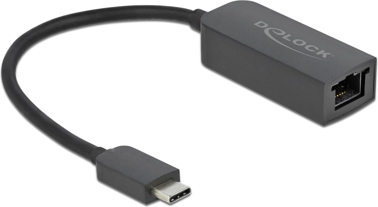 DeLOCK Thunderbolt 3 zu 2.5GBase-T Netzwerkadapter, schwarz 66645