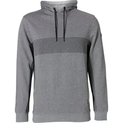 Kansas Evolve Sweatshirt-Hoodie, Double Face 130179 - grau/dunkelgrau - S