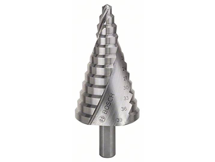 Fraise BOSCH 12 étage HSS - Ø6 à 39 mm - 2608597521