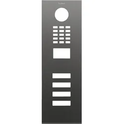DoorBird D2104V Frontblende – Titan-Optik (PVD)