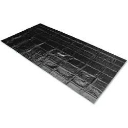 Solarabdeckplane schwarz 300 x 200 cm für Pool