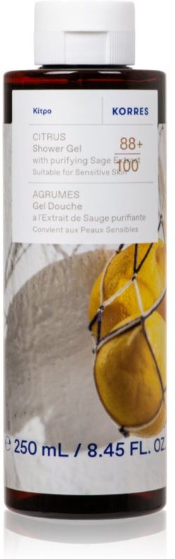 Korres Citrus energising shower gel 250 ml