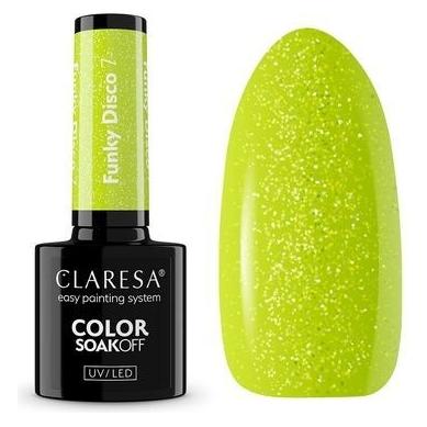 Claresa Soak Off Uv Led Funky Disco Hybrid Nagellack 7.5g (Funky Disco) (46963839)