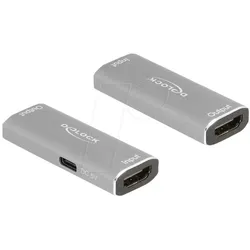 Delock HDMI Repeater 8K 60 Hz 20 m, Switch Box