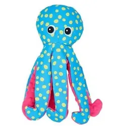 Fofos Sealife Octopus Gestipt Blauw (Plüschspielzeug Hund), Hundespielzeug