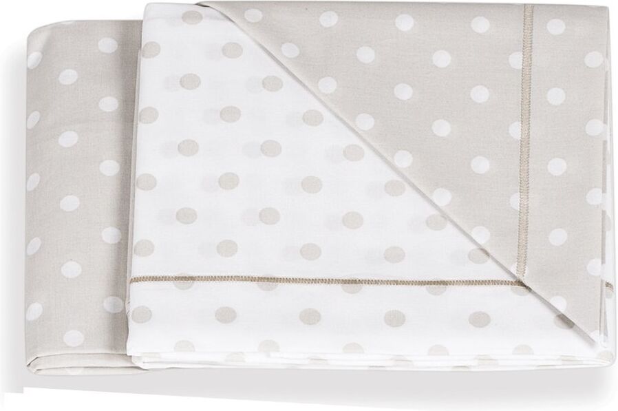 Set lenzuola culla Italbaby 40 1005 003 NEXT2ME co-sleeping Pois torto