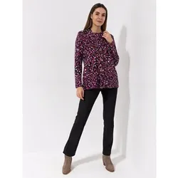 KIM & CO. Cardigan, 1/1-Arm Soft Touch Jersey 3-Knopf Verschluss figurumspielend