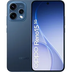 OPPO Reno15 (512 GB, Twilight Blue, 6.59", Dual SIM, 5G), Smartphone, Blau