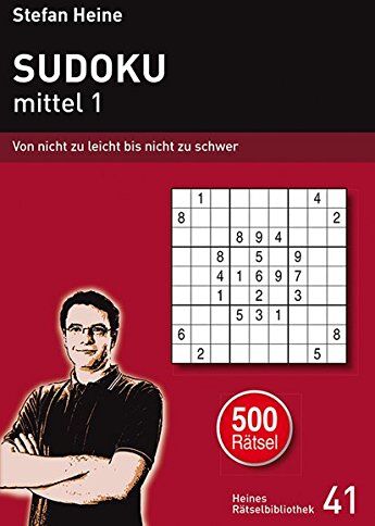 Stefan Heine - Sudoku - mittel 1: Von nicht zu leicht bis nicht zu schwer - Preis vom 18.10.2026 19:22:15 h