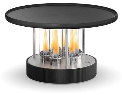 höfats CIRCLE 35, 2000 W, Grill, Bioethanol Kraftstoff, Draußen, Drinnen, 1 Zone(n), 300 °C