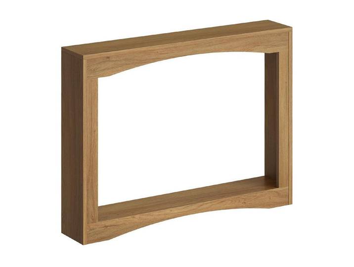 LuxusKollektion Konsolentisch Konsolentisch 100cm Holz Hellwalnuss Vintage (1-St)