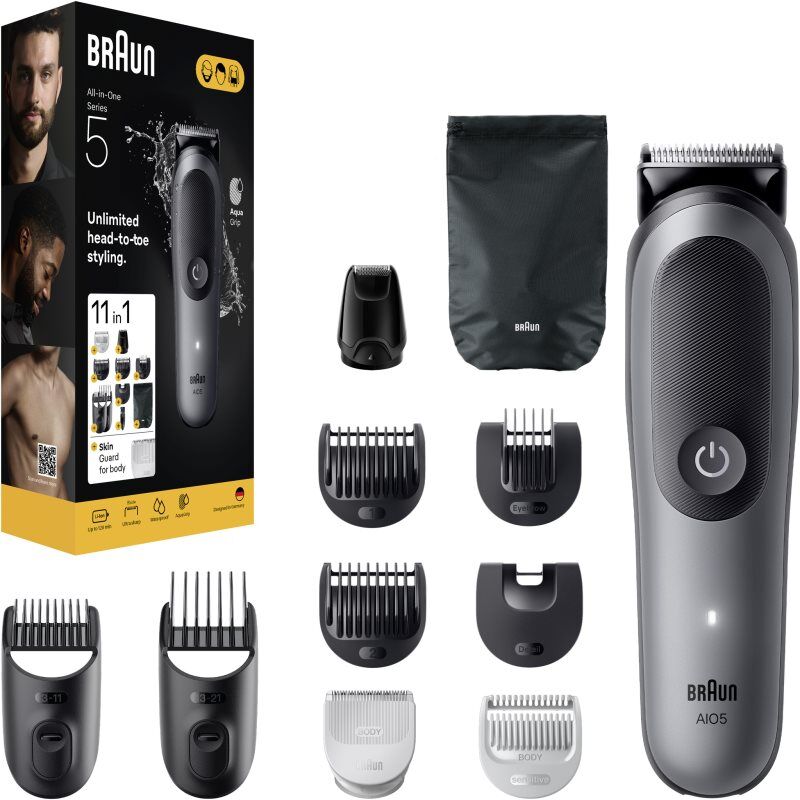 Braun All-In-One Series 5 AIO5560 kit de soins pour les cheveux et le corps 1 pcs
