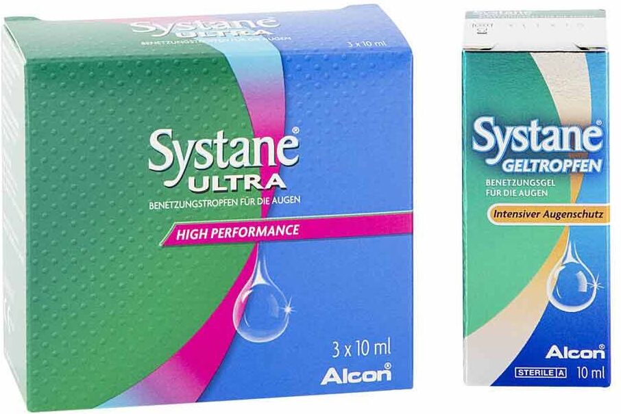 Systane Augentropfen Set für Tag und Nacht