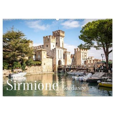 Sirmione Gardasee (Wandkalender 2027 DIN A2 quer), CALVENDO Monatskalender