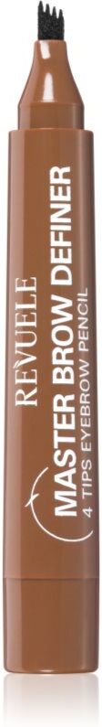 Revuele Master Brow Definer 4 Tips Eyebrow Pencil precise eyebrow pencil shade Light 2.2 ml