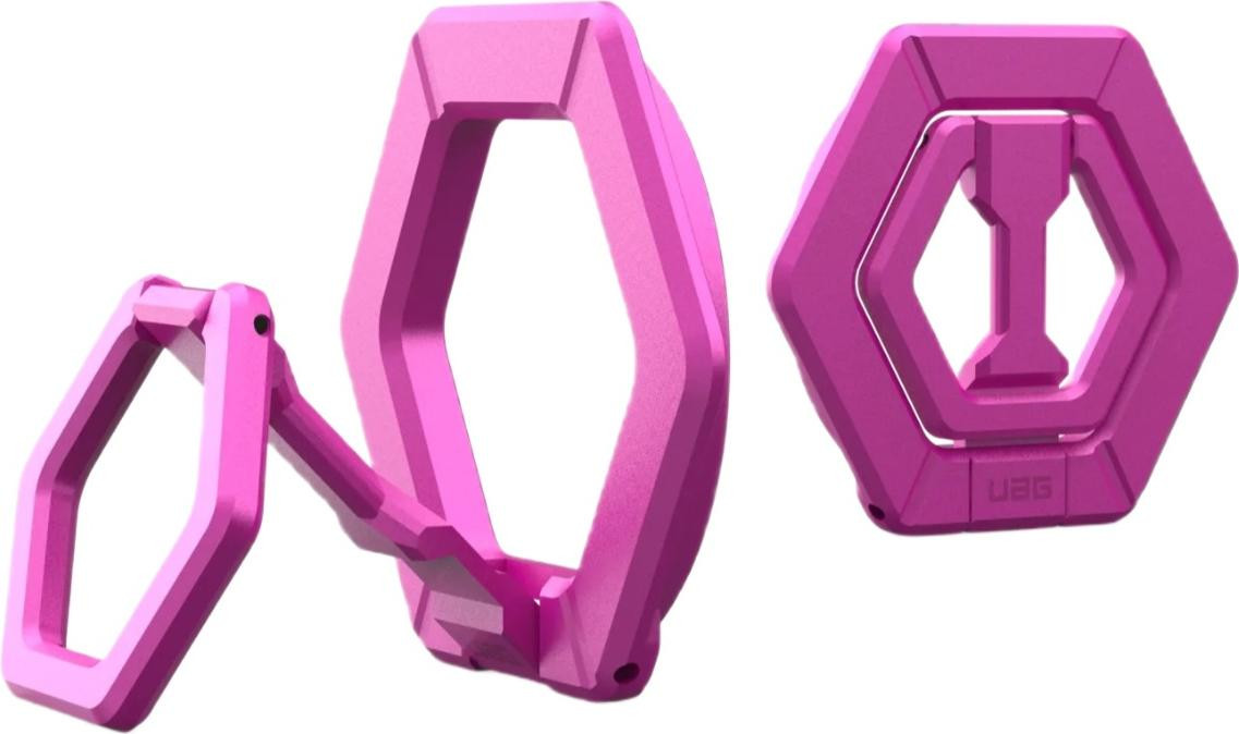 Urban Armor Gear universele telefoonstandaard, roze, metaal