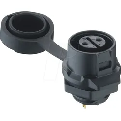 LUM 0270-05 - Quicklock-Einbaukupplung - Größe 12, 5 pol