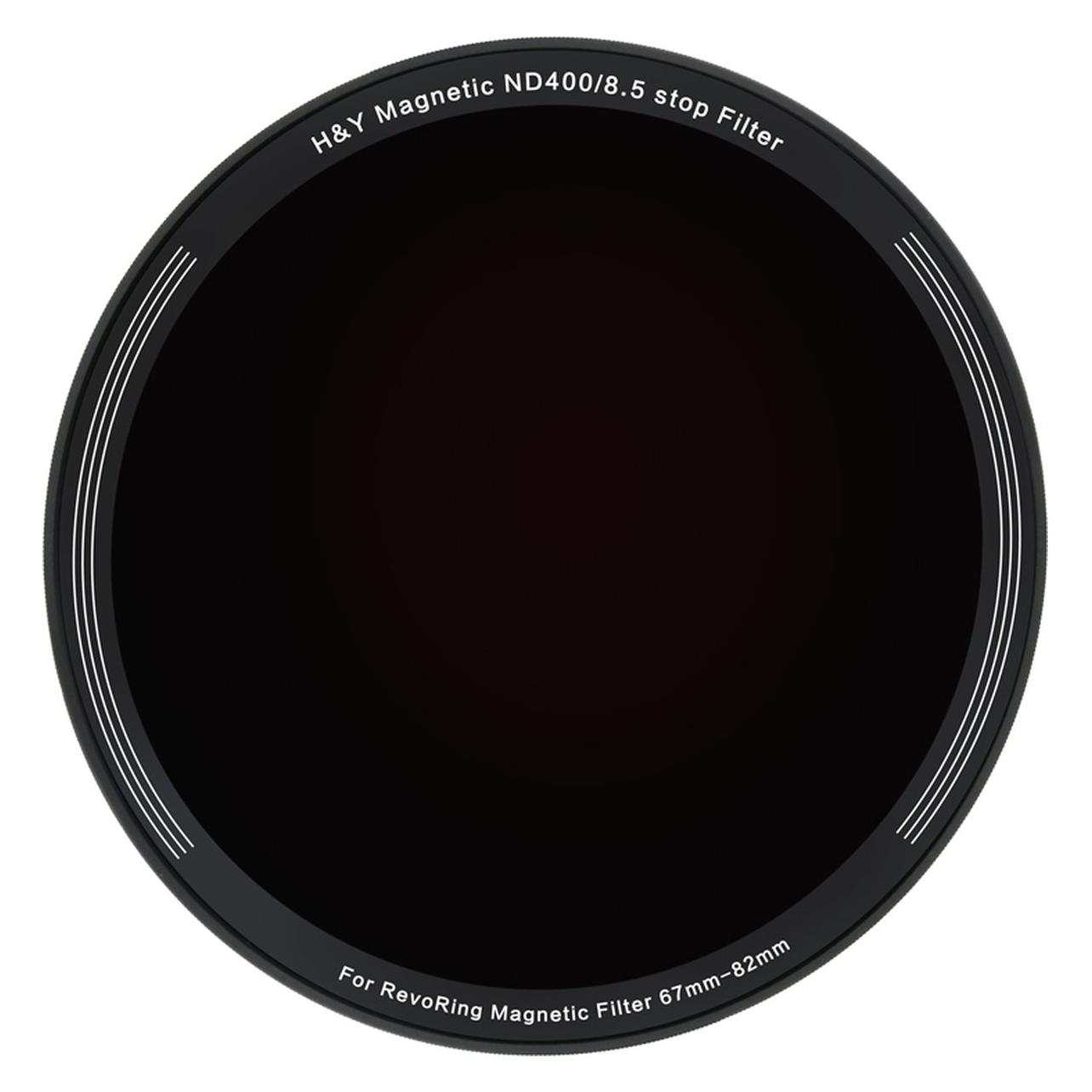 H&Y ND400 Magnetic Clip-On Filter For RevoRing (RMN400-82) (ND- / Graufilter) (HY-RMN400-82)