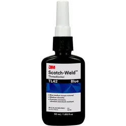 3M Scotch-Weld Anaerober Klebstoff zur Schraubensicherung TL42, 250 ml